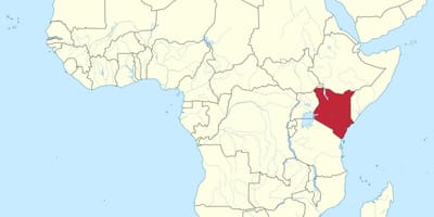 ನಕ್ಷೆ ಕೀನ್ಯಾ ವೆಕ್ಟರ್ ನಕ್ಷೆ