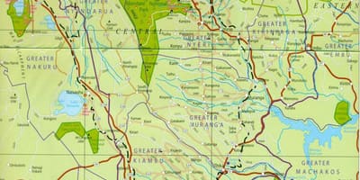 ನಕ್ಷೆ ಕೇಂದ್ರ ಕೀನ್ಯಾ